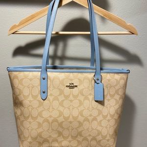 Coach City Signature Large Tote